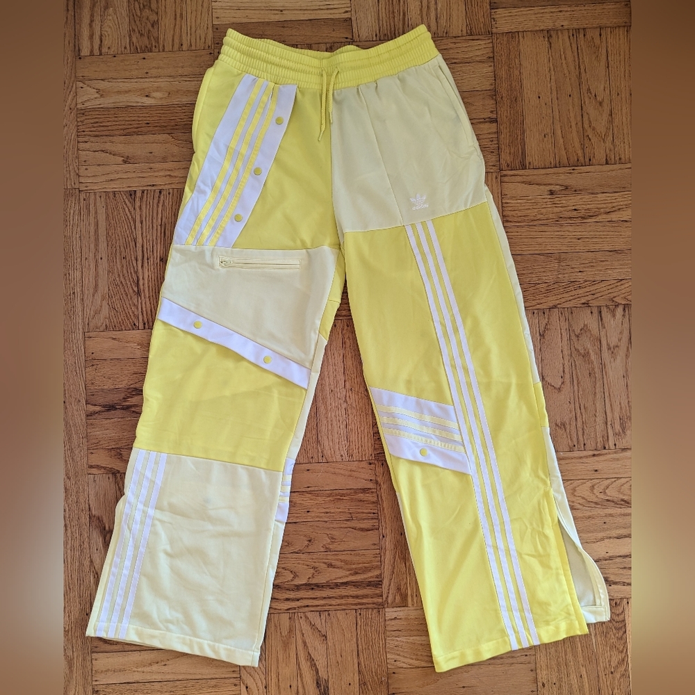 Adidas x Danielle Cathari Yellow Patchwork Pants